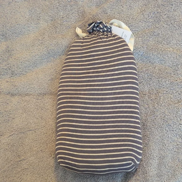 Love & Lore Women's Iris Striped Pajama Set — Gray & White - Picture 2 of 3